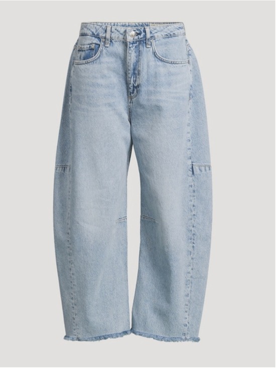 rag & bone Denim - Rag and Bone Charlie Panelled Frayed Jeans Size 27